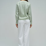 Blusa SALSA JEANS Satinada Verde