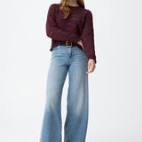 Vaqueros TIFFOSI Celine 10 Azul Claro, vista trasera