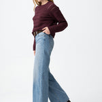 Vaqueros TIFFOSI Celine 10 Azul Claro, modelo frontal