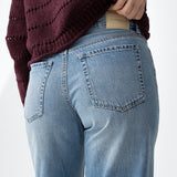 Vaqueros TIFFOSI Celine 10 Azul Claro, look