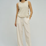 Top SALSA JEANS Lurex Light Beige