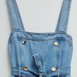 Vestido SALSA JEANS Lightdenim Ice Bleach