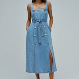 Vestido SALSA JEANS Lightdenim Ice Bleach