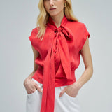 Blusa SALSA JEANS Lightdenim Rojo