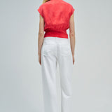 Blusa SALSA JEANS Lightdenim Rojo