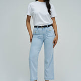 Vaquero SALSA JEANS Lightdenim Cropped Straight