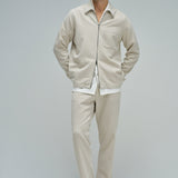 Pantalón Jogger SALSA JEANS Lino Beige
