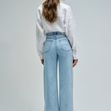 Vaquero SALSA JEANS Wide Leg Light Wash