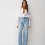 Vaquero SALSA JEANS Wide Leg Light Wash