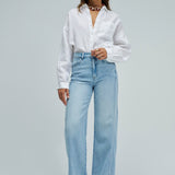 Vaquero SALSA JEANS Wide Leg Light Wash