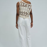 Vaquero SALSA JEANS Straight con Lino