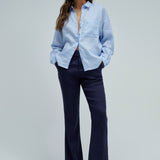 Pantalones SALSA JEANS Chinos Flare de Lino