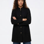Abrigo TIFFOSI Florença Black, modelo frontal
