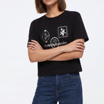 Camiseta TIFFOSI Bonchic negra 2