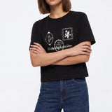 Camiseta TIFFOSI Bonchic negra 2