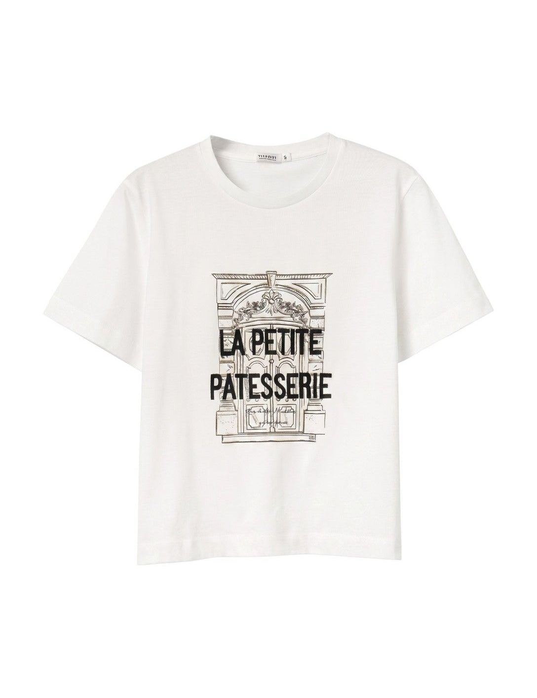 Camiseta TIFFOSI Bonchic blanco brillante 1