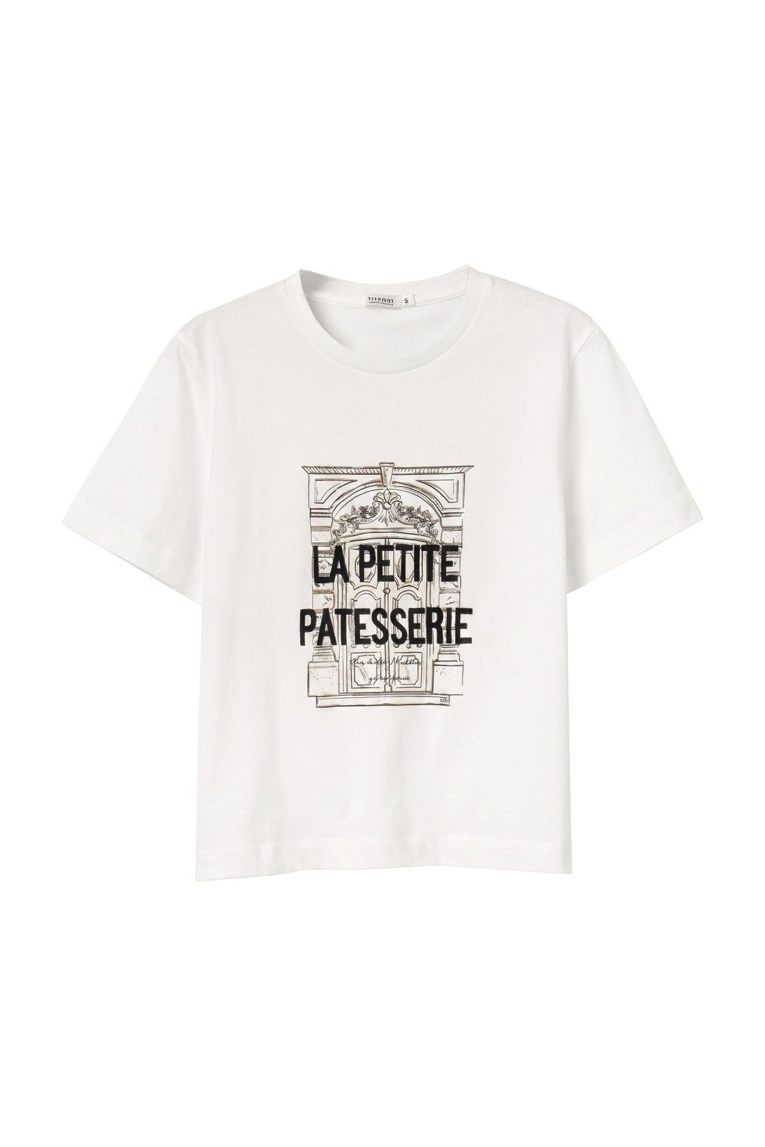 Camiseta TIFFOSI Bonchic blanco brillante 1