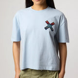 Camiseta BLUE BANANA Classic Woman Ice Blue