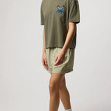 BLUE BANANA Classic Woman Khaki T-shirt 