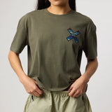 BLUE BANANA Classic Woman Khaki T-shirt 