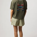 BLUE BANANA Classic Woman Khaki T-shirt 