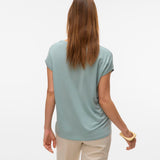 Camiseta VERO MODA plain Gray mist