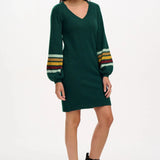 SUGARHILL Talasi Dunkelgrünes Kleid