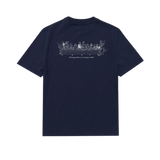Camiseta EDMMOND Banquet Hall Plain Navy