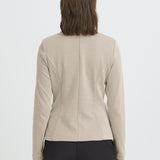 Blazer ICHI Kate Piqué Sepia Tint