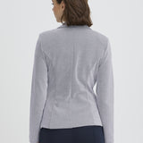 Blazer ICHI Kate Piqué Blueprint