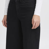 Vaqueros ICHI Twiggy Raven Wide Black