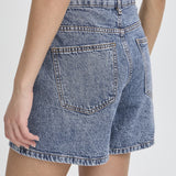 Shorts ICHI Aveny Medium Blue Stone Washed