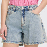 Shorts ICHI Aveny Light Blue Bleached