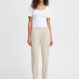 Pantalones ICHI Kate Straight Doeskin