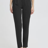 Pantalones ICHI Kate Straight Black