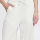 Pantalones ICHI Linno Cloud Dancer