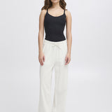 Pantalones ICHI Linno Cloud Dancer