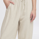 Pantalones ICHI Linno Barrel