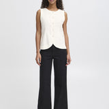 Chaleco ICHI Linno Cloud Dancer