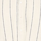 ICHI Linno Natural Ecru Stripe Shirt