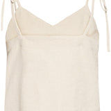 Top ICHI Linno Natural Ecru