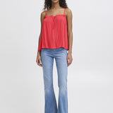 Top ICHI Marrakech Tirantes Geranium