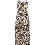 ICHI Marrakech Caribou Animal AOP Dress