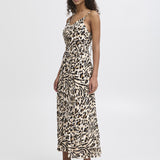 ICHI Marrakech Caribou Animal AOP Dress