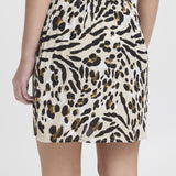 ICHI Marrakech Caribou Animal Skirt