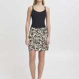 ICHI Marrakech Caribou Animal Skirt