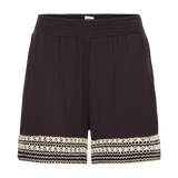 ICHI Ragni Schwarze Shorts