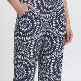 Pantalones ICHI Aya Total Eclipse Ikat