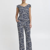 Pantalones ICHI Aya Total Eclipse Ikat