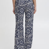 Pantalones ICHI Aya Total Eclipse Ikat